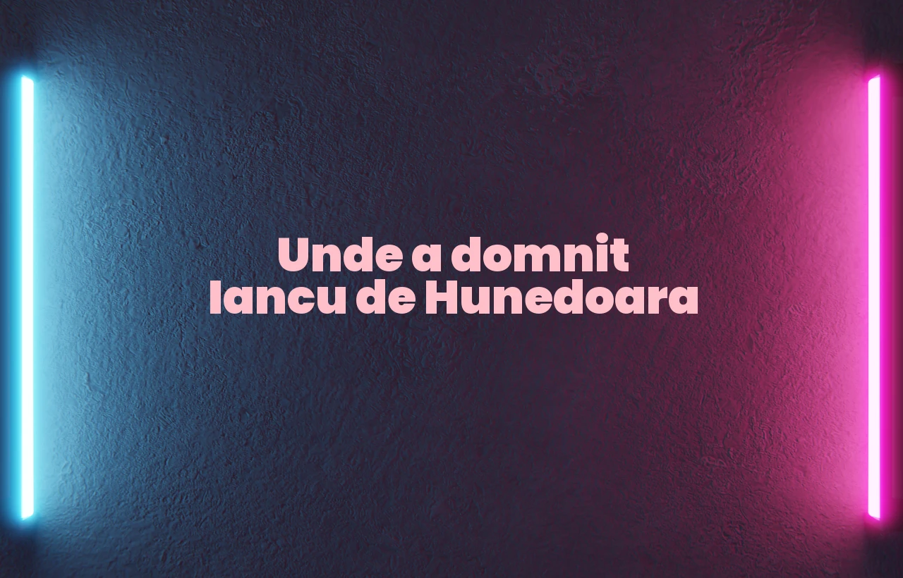 unde a domnit iancu de hunedoara