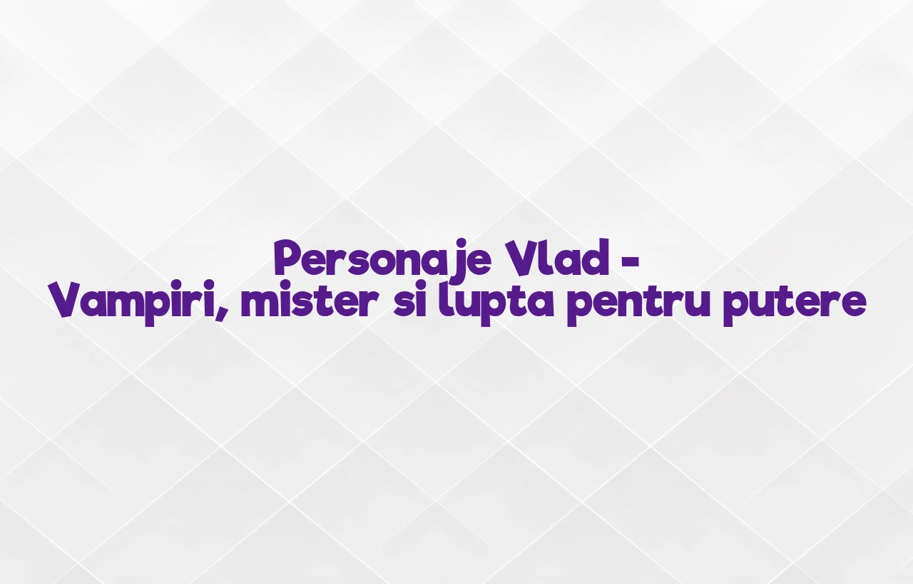 personaje vlad