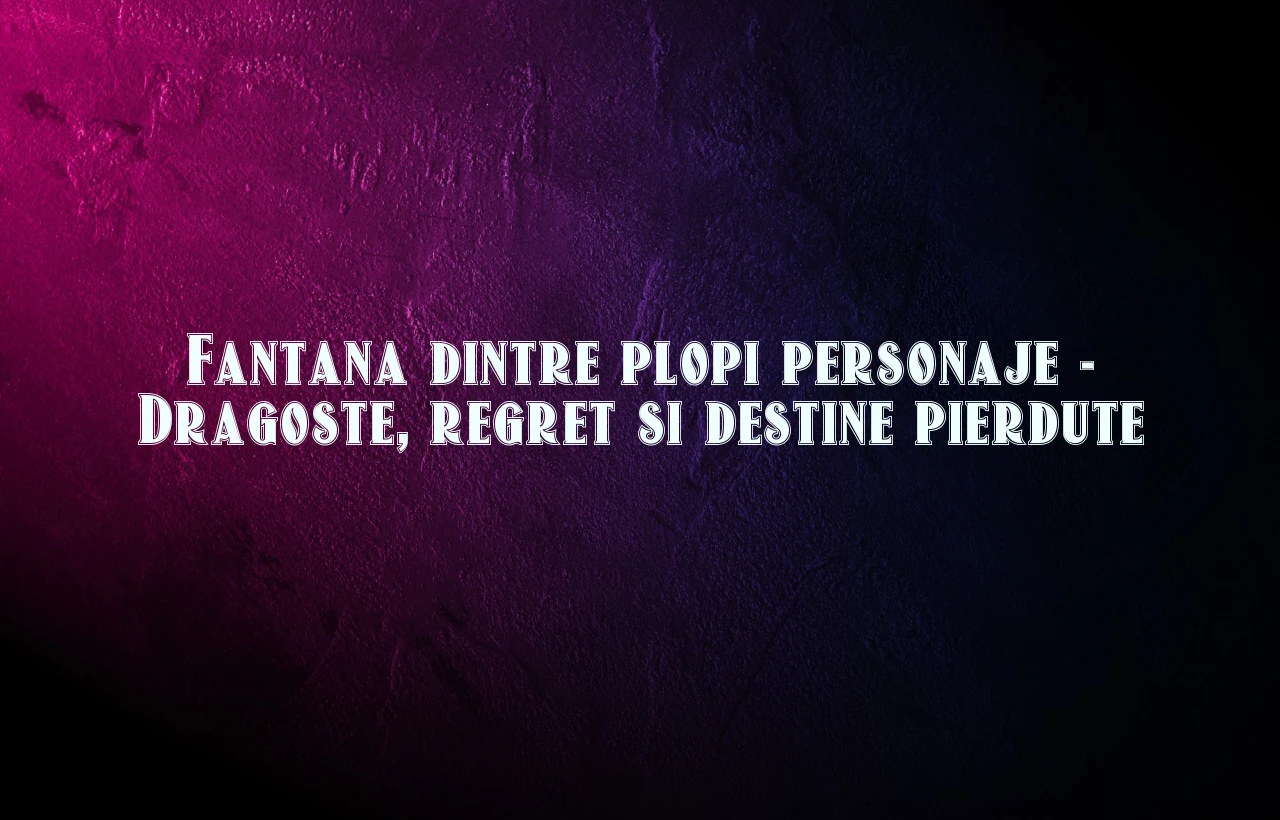 elevul dima dintr-a saptea personaje