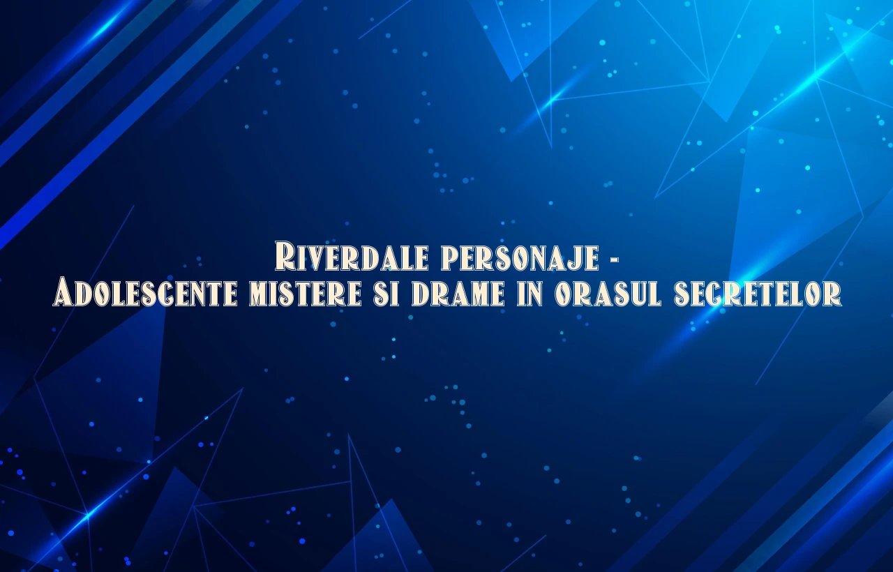 riverdale personaje