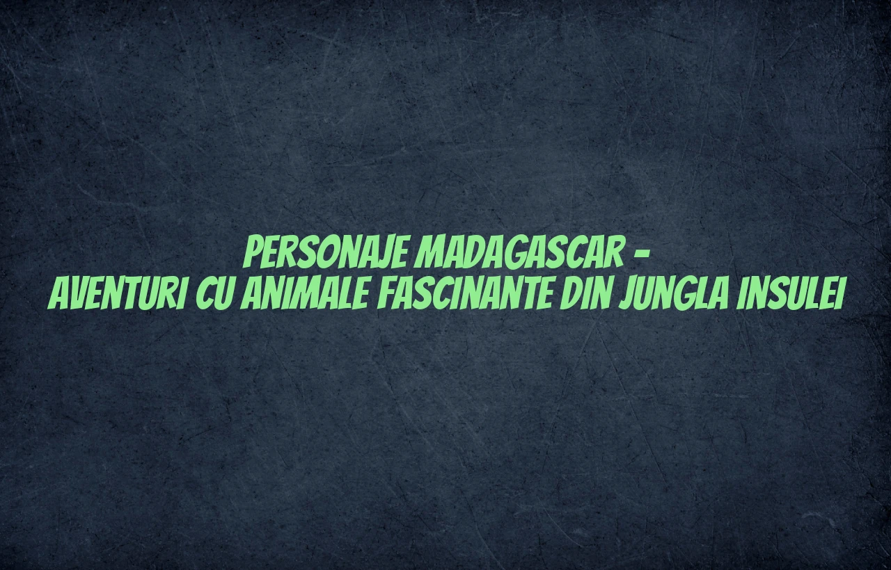 personaje madagascar