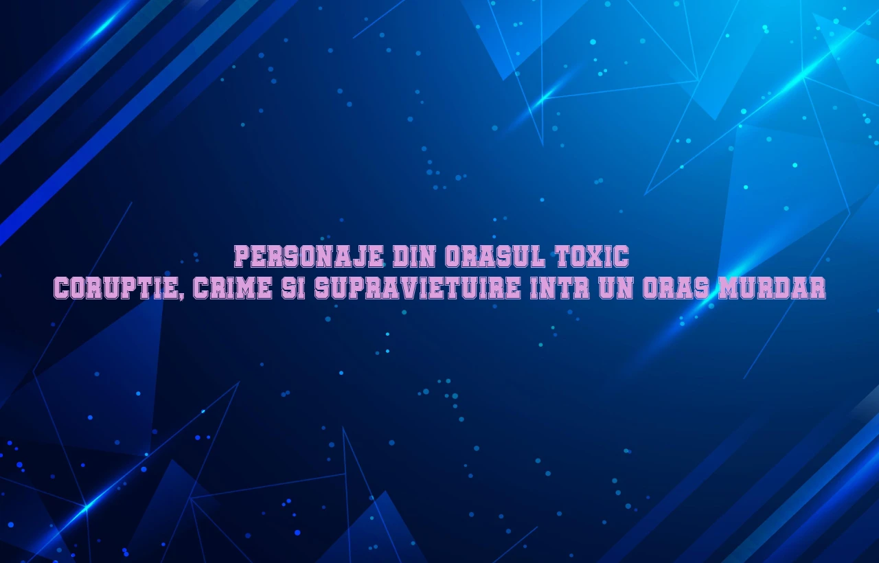 personaje din orasul toxic